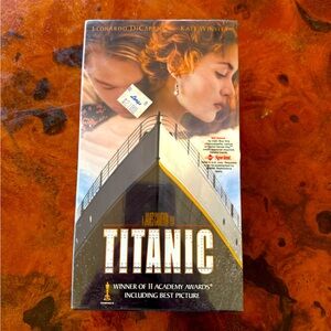 Titanic VHS movie set